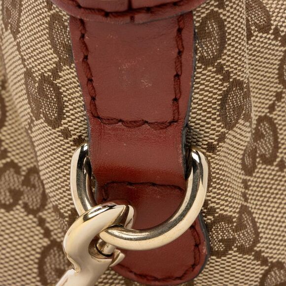 Gucci GG Canvas Sukey Medium Satchel - Picture 14 of 15